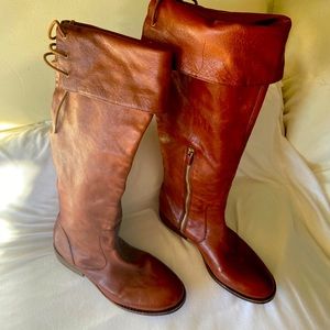 Vince Camuto Stringed Knee High Boots